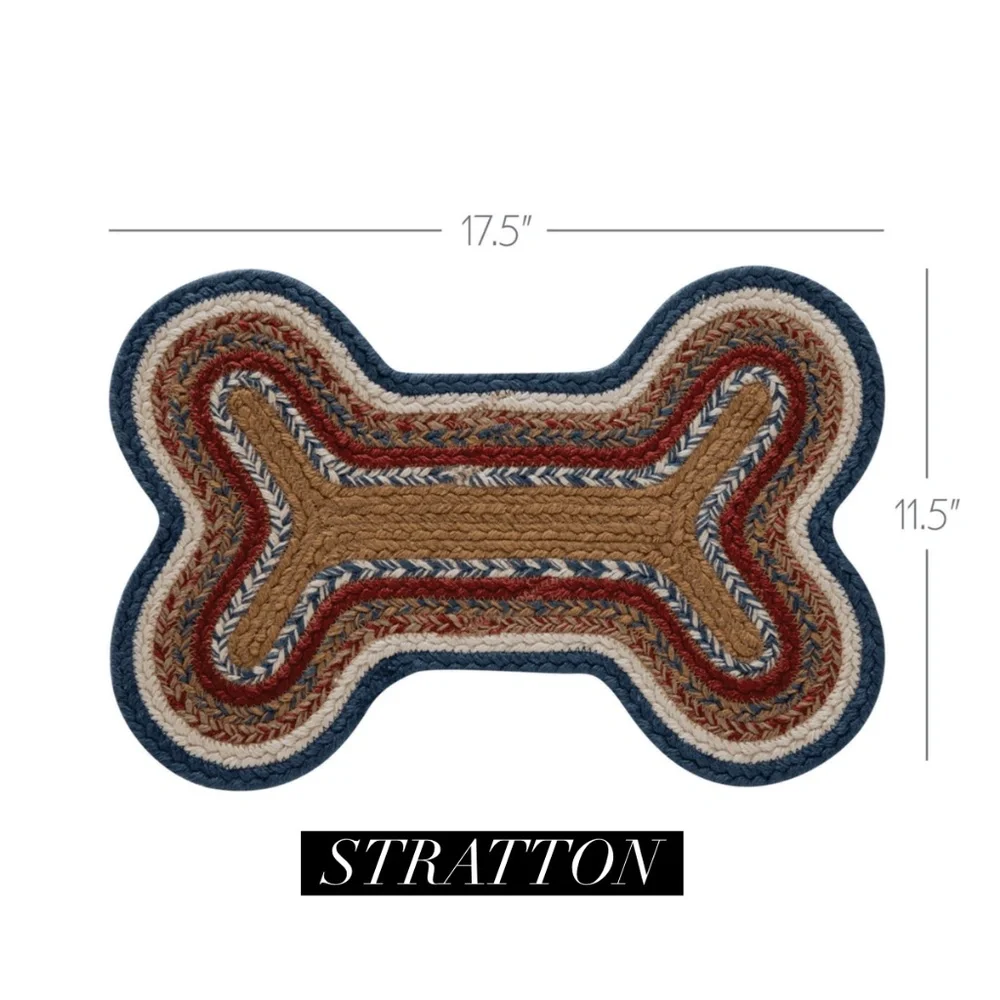 Dog Bone Rug Various Colors
